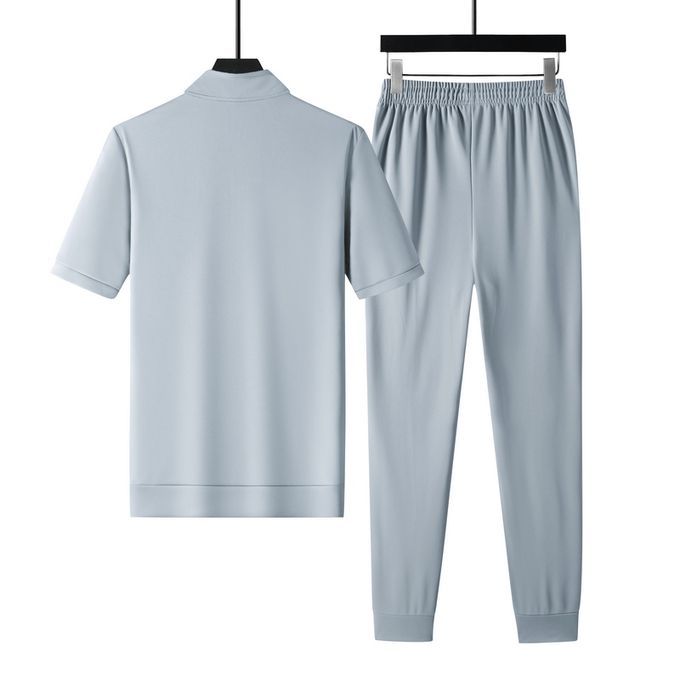 Men's Short Sweatshirt & Joggers Combo Set – Casual Streetwear Look