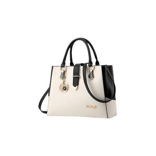 Mateamoda Women's White Handbag – Crossbody Satchel & Purse