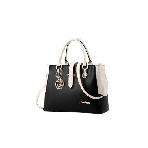 Mateamoda Women's Black Handbag Set – Crossbody, Shoulder, Tote & Wallet