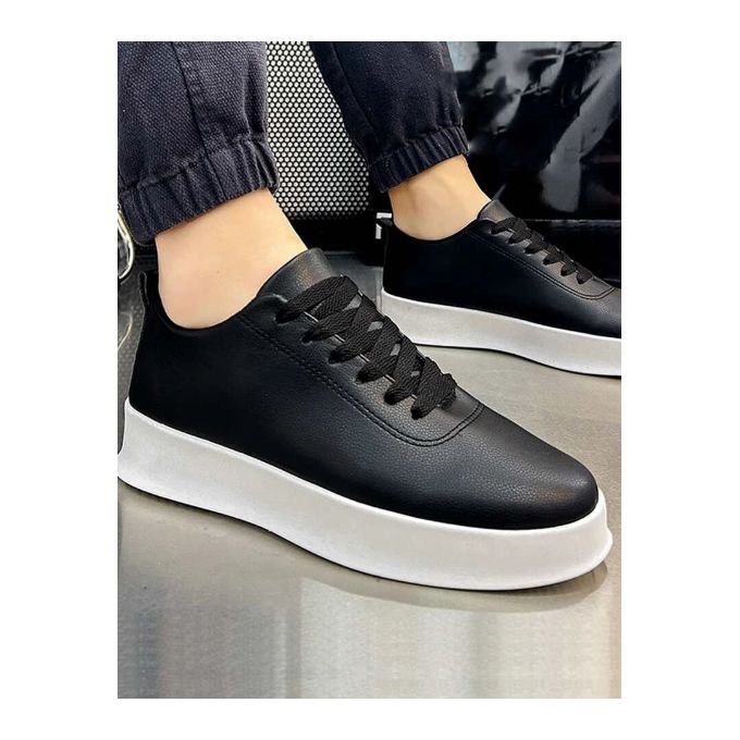 Comfortable Lightweight Round Toe Sneakers – Casual Everyday Footwear