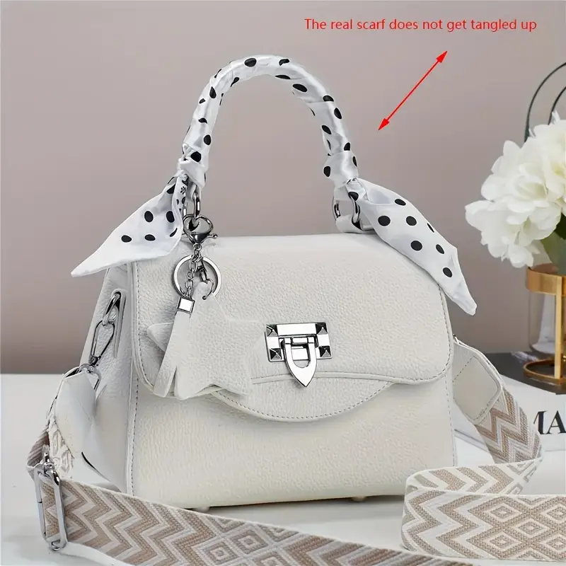 Women’s Light Luxury Small Square Handbag – Versatile Forest-Style Top Handle Dai Fei Bag, Fashionable Daily Carry Purse