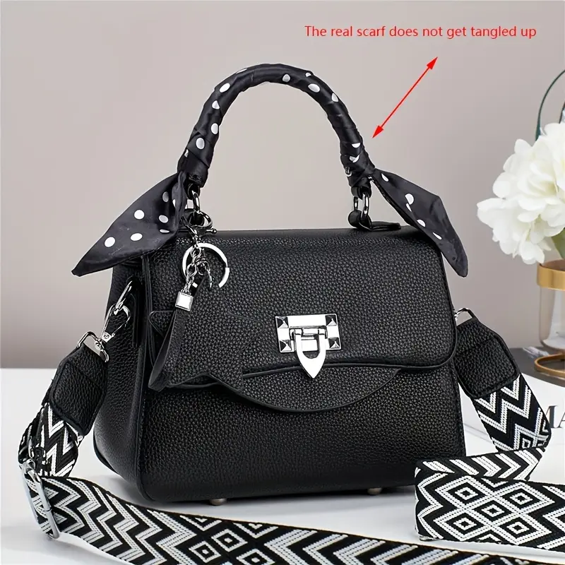 Women’s Light Luxury Small Square Handbag – Versatile Forest-Style Top Handle Dai Fei Bag, Fashionable Daily Carry Purse