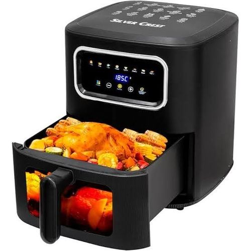 Silver Crest 10L Air Fryer Oven – Glass Window, Digital Touch Screen