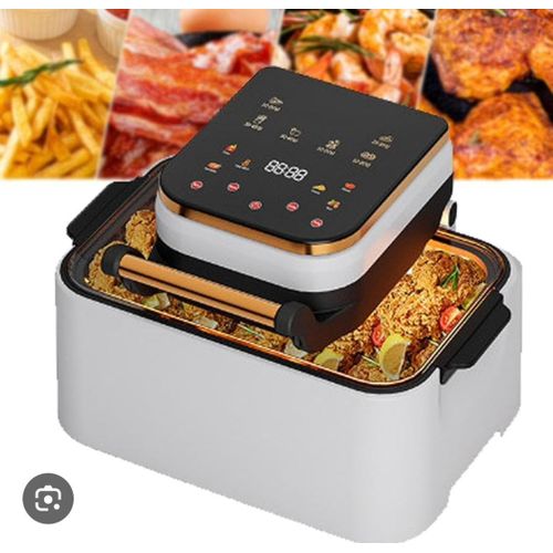 Nine 15L Extra-Large Silver Crest Air Fryer – Digital Touch Oven