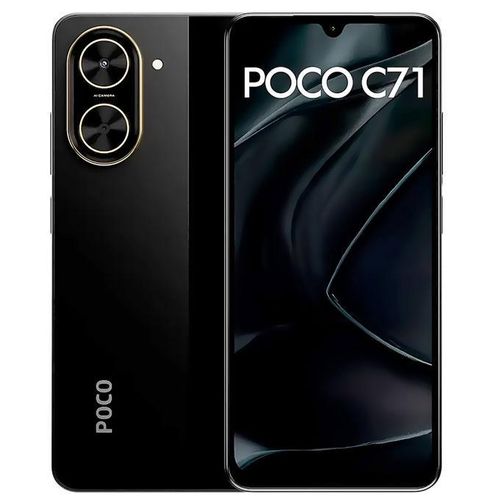 Poco C71 6.88" 3GB RAM / 64GB ROM Android 15 - Black