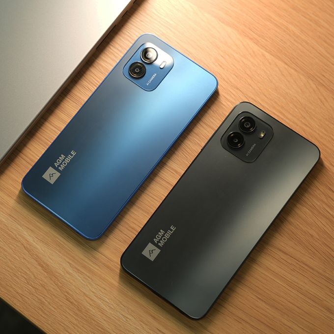 AGM Note N1 6.52" 8GB Base RAM/8GB Extended RAM/128GB ROM Android 13- Blue