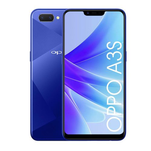 OPPO A3s Blue 6.2" 4+64G 13MP+2MP 4230mAh With Free EasyPie 10000mAh 37W Power Bank