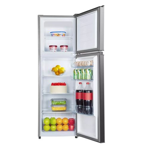 Hisense 154L Double Door Refrigerator (REF 200 DR) - Silver