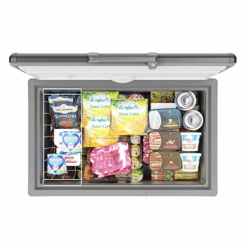 Haier Thermocool 146 Litres Chest Freezer (HTF-150) - Silver + 3 Years Warranty