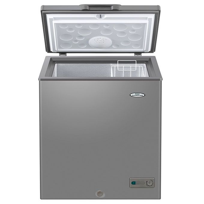 Haier Thermocool 100 Litres Chest Freezer (HTF-100HAS R6) - Silver + 3 Years Warranty