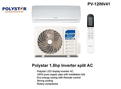Polystar 1.5HP LED Display Inverter Air Conditioner PV-12INV41