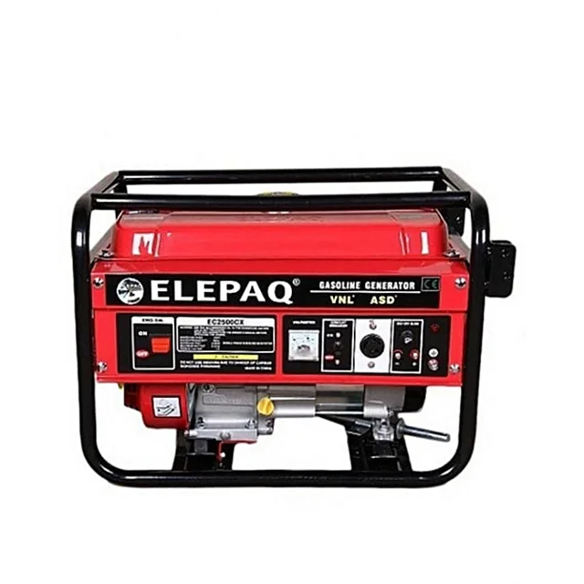 Elepaq Constant 2.5KW Generator EC5800 Manual Start - 100% Copper